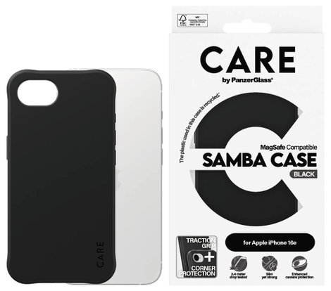 PanzerGlass Fashionable Samba w. MagSafe Case Apple iPhone 16e MagSafe kompatibilis, Ütésálló CRRFBQ 3. kép