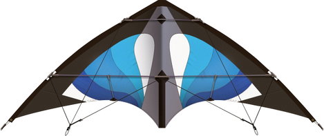 Günther Flugspiele Két zsinóros Sportsárkány Hurricane 150 GX Fesztáv 1500 mm