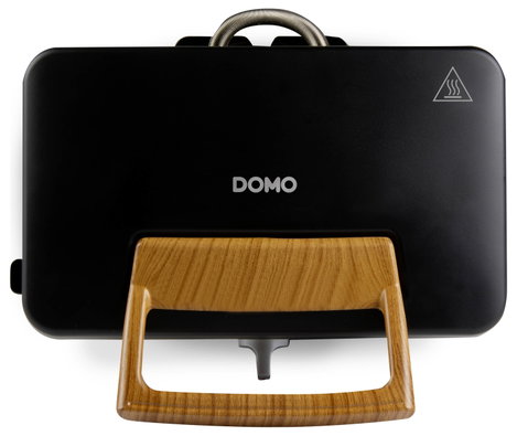 DOMO SANDWICH-WAFFEL-GRILL 3-IN-1 INKY BLACK Szendvics készítő Fekete 12. kép