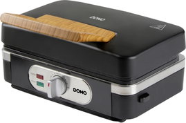 DOMO SANDWICH-WAFFEL-GRILL 3-IN-1 INKY BLACK Szendvics készítő Fekete