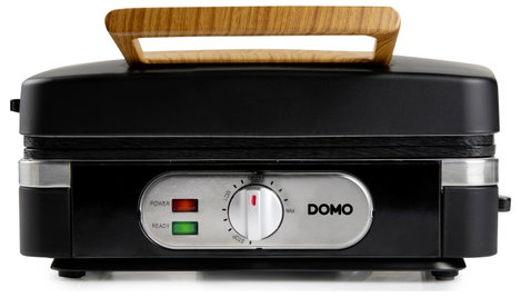 DOMO SANDWICH-WAFFEL-GRILL 3-IN-1 INKY BLACK Szendvics készítő Fekete 2. kép