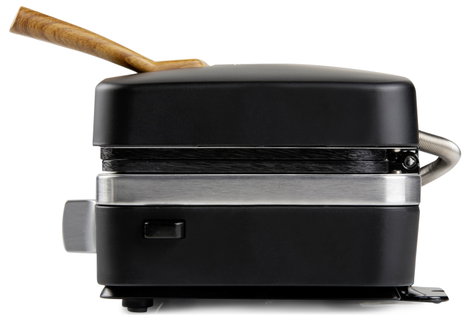 DOMO SANDWICH-WAFFEL-GRILL 3-IN-1 INKY BLACK Szendvics készítő Fekete 4. kép