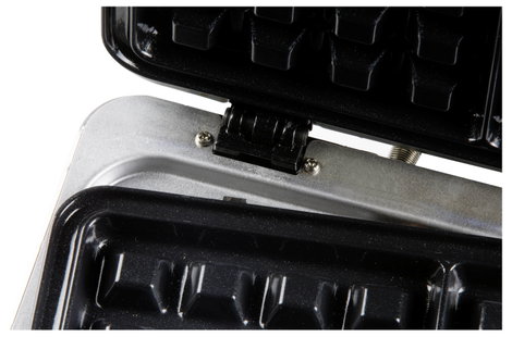 DOMO SANDWICH-WAFFEL-GRILL 3-IN-1 INKY BLACK Szendvics készítő Fekete 7. kép