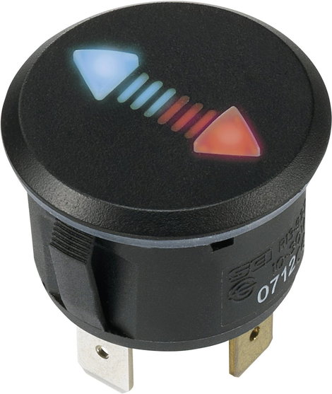 Fokozatkapcsoló 10-30 V/DC, 1 x ki/be, SCI R13-927