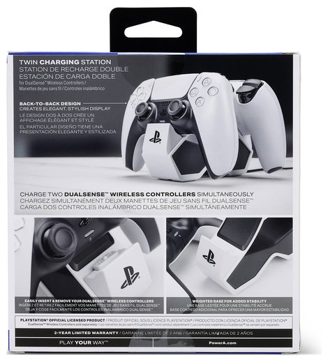 Power A Dual Charging Kontroller töltőállomás PS5, PS5 Pro, PS5 Slim 6. kép