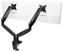 Kensington K59601WW 2 részes Monitor asztali tartó 33,0 cm (13) - 86,4 cm (34) Fekete Forgatható, Dö 2. bélyegkép