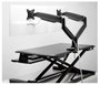 Kensington K59601WW 2 részes Monitor asztali tartó 33,0 cm (13) - 86,4 cm (34) Fekete Forgatható, Dö 7. bélyegkép