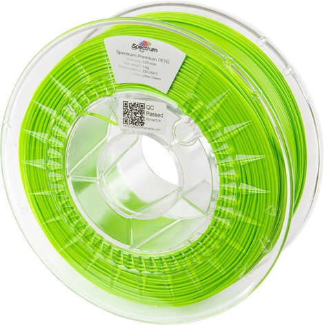 Spectrum Filaments 80131 PET-G Premium 3D nyomtatószál PETG vegyileg ellenálló, ütésálló 1.75 mm 100