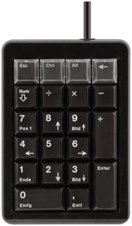 CHERRY G84-4700LUCDE-2 Számtömb USB Fekete