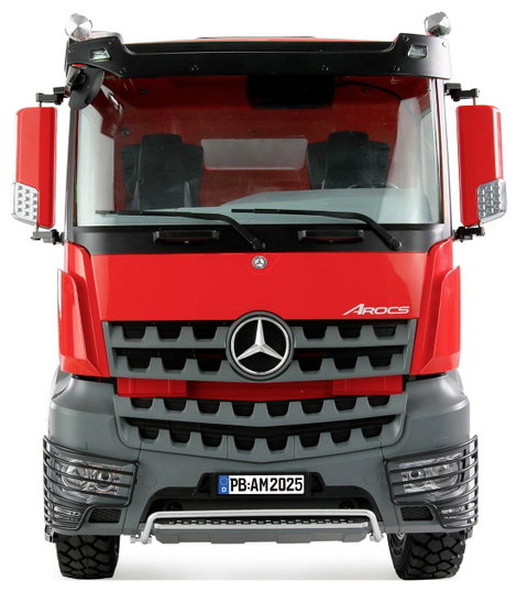Amewi 22691 Mercedes-Benz Arocs Muldenkipper 4x4 rot 1:14 Elektro RC modell teherautó RtR 3. kép