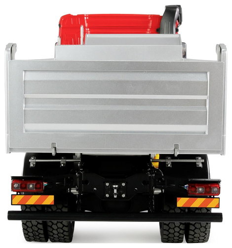 Amewi 22691 Mercedes-Benz Arocs Muldenkipper 4x4 rot 1:14 Elektro RC modell teherautó RtR 4. kép