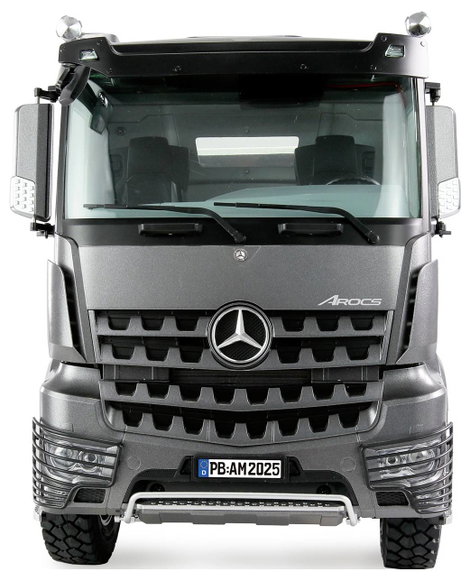 Amewi 22692 Mercedes-Benz Arocs Muldenkipper 4x4 anthrazit 1:14 Elektro RC modell teherautó RtR 2. kép