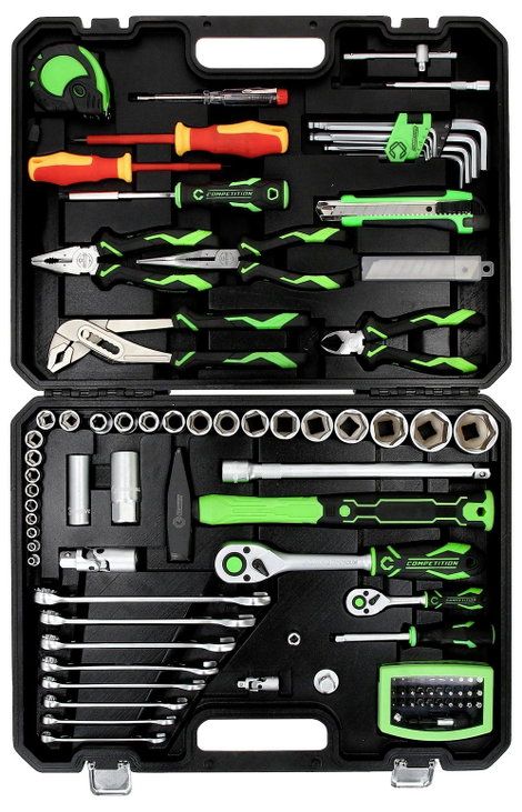 KS Tools 512.0107 COMPETITION 1/4+1/2 Universal-Werkzeug 512.0107 Szerszámkészlet Univerzális 106 ré 2. kép