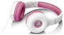 Lenco HP-010BU Kopfhörer für Kinder, Pink Over Ear fejhallgató 2. bélyegkép