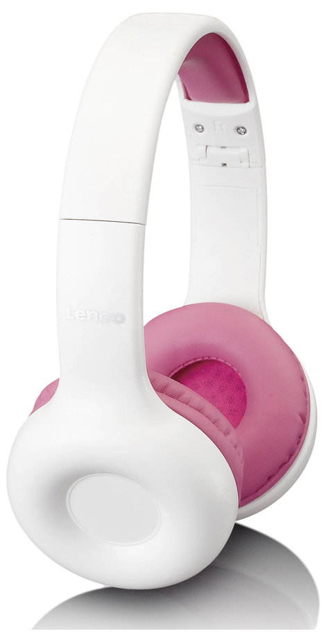 Lenco HP-010BU Kopfhörer für Kinder, Pink Over Ear fejhallgató 3. kép