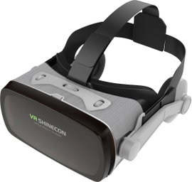 VR SHINECON G07E_01 Virtiális valóság szemüveg Fekete/szürke