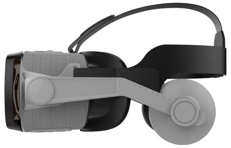 VR SHINECON G07E_01 Virtiális valóság szemüveg Fekete/szürke 4. kép