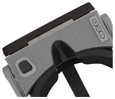 VR SHINECON G07E_01 Virtiális valóság szemüveg Fekete/szürke 9. kép