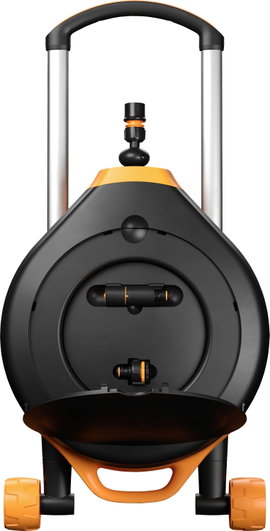 Fiskars 1067548 X-Series™ Waterwheel XL Tömlőkocsi 13 mm 27 m 1/2 coll 1 db Fekete, Narancs