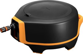Fiskars 1067549 X-Series™ Waterwheel XL Tömlőtartó dob 13 mm 25 m 1/2 coll 1 db Fekete, Narancs
