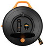 Fiskars 1071660 Comfort Waterwheel Tömlőtartó dob 9 mm 15 m 3/8 col 1 db Fekete, Narancs 4. bélyegkép