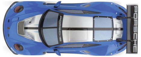 Carrera Hybrid 50051005 Hybrid Autó Porsche 911 GT3 R ' Kék Villám' 5. kép