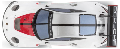 Carrera Hybrid 50051006 Hybrid Autó Porsche 911 GT3 R ' Fehér Villám' 5. kép
