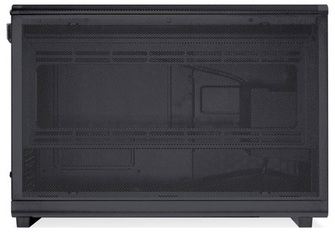 Lian Li Lian Li DAN Cases A3-mATX Wood Edition PC-Gehäuse, Micro-ATX - Walnuss, schwarz Mikro torony 7. kép