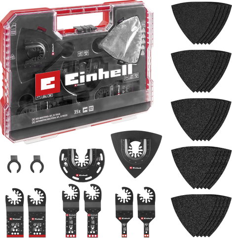 Einhell 708135 XL-PLUS-CASE BiM, HSS Többfunkciós szerszám tartozék készlet 1 készlet