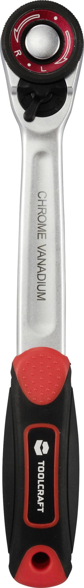 TOOLCRAFT TO-9626403 Átváltó racsni 1/4 (6,3 mm) 13.5 cm