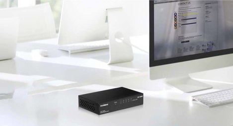 Hálózati switch, RJ45 5 port 1 GBit/s, EDIMAX GS-1005E 7. kép