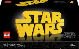 LEGO® STAR WARS™ 75407 Star Wars logó LEGO kockákból