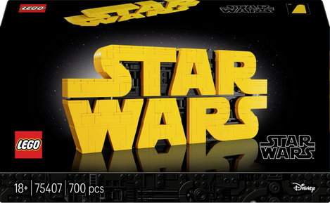LEGO® STAR WARS™ 75407 Star Wars logó LEGO kockákból