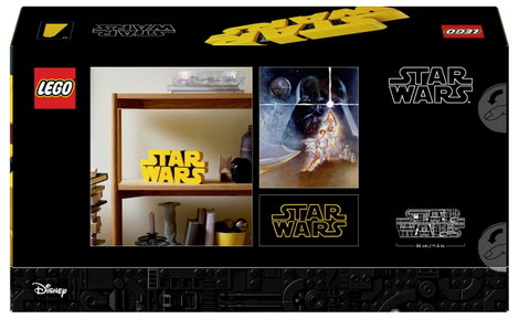 LEGO® STAR WARS™ 75407 Star Wars logó LEGO kockákból 3. kép