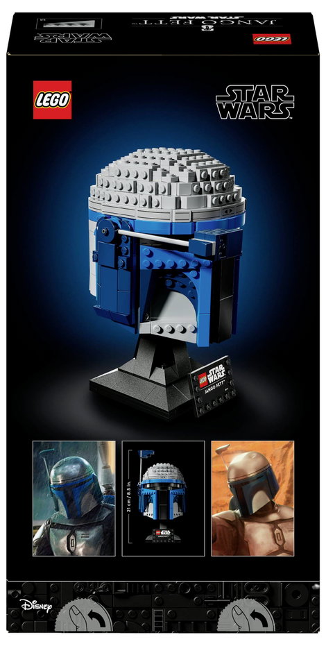 LEGO® STAR WARS™ 75408 Jango Fett sisak 3. kép