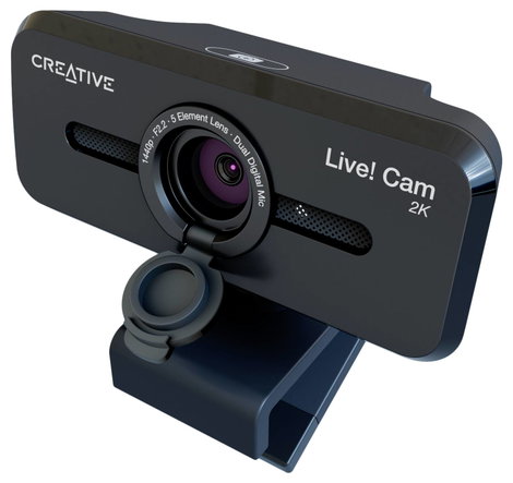 Creative Live! Cam Sync V3 Webkamera 2560 x 1440 Pixel Csíptetős tartó 2. kép