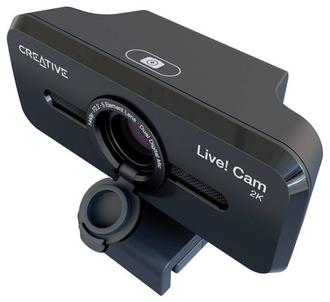 Creative Live! Cam Sync V3 Webkamera 2560 x 1440 Pixel Csíptetős tartó 6. kép