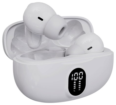 Denver TWE-57W WHITE Mobiltelefon In Ear fejhallgató Bluetooth® Stereo Fehér 4. kép