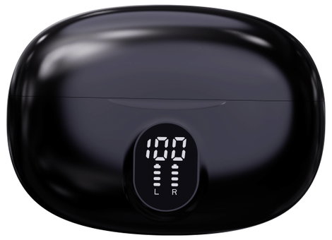 Denver TWE-57B BLACK Mobiltelefon In Ear fejhallgató Bluetooth® Stereo Fekete 2. kép