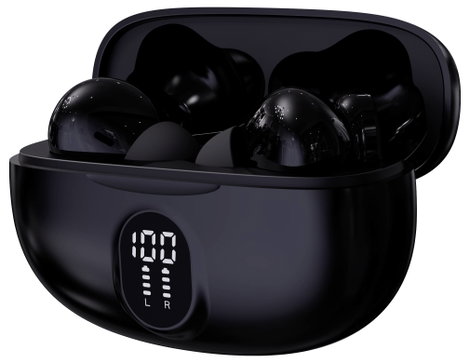 Denver TWE-57B BLACK Mobiltelefon In Ear fejhallgató Bluetooth® Stereo Fekete 4. kép
