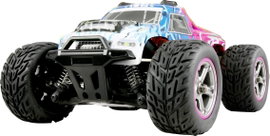 Amewi MAX20 blau-pink Kék, Rózsaszín Brushed 1:20 RC kezdő modellautó Elektro Monstertruck 4WD RtR 2