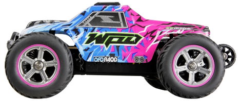 Amewi MAX20 blau-pink Kék, Rózsaszín Brushed 1:20 RC kezdő modellautó Elektro Monstertruck 4WD RtR 2 3. kép