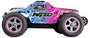 Amewi MAX20 blau-pink Kék, Rózsaszín Brushed 1:20 RC kezdő modellautó Elektro Monstertruck 4WD RtR 2 3. bélyegkép