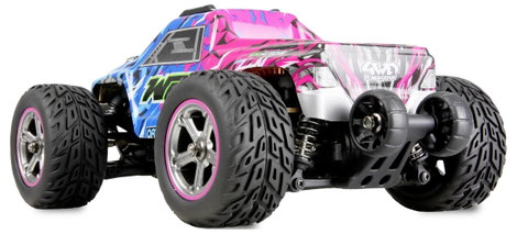 Amewi MAX20 blau-pink Kék, Rózsaszín Brushed 1:20 RC kezdő modellautó Elektro Monstertruck 4WD RtR 2 4. kép
