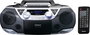 Lenco SCD-720SI - Tragbare XXL Boombox Silber Hordozható CD lejátszó bélyegkép