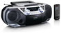 Lenco SCD-720SI - Tragbare XXL Boombox Silber Hordozható CD lejátszó 6. bélyegkép