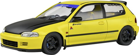 Solido Honda Civic (EG6) 1991 gelb 1:18 Autómodell