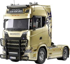 Tamiya 56379-600 Scania 770 S 4x2 1:14 Elektro RC modell teherautó építőkészlet