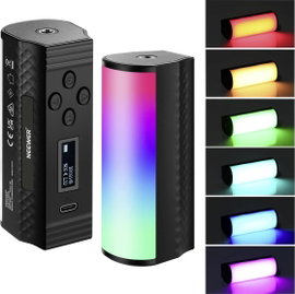 Neewer TL96 Mini-Stablicht, magnetisch LED-es videós lámpa