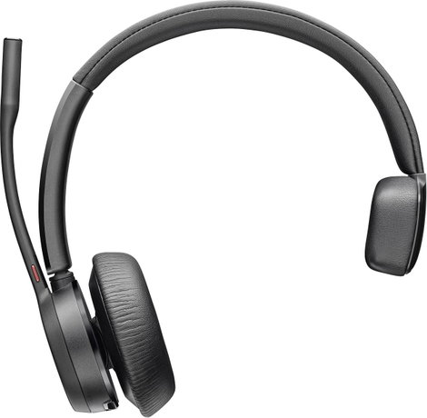 HP Poly VOYAGER 4310 UC Telefon On Ear headset Bluetooth® Mono Fekete mikrofon zajelnyomás, Noise Ca 3. kép